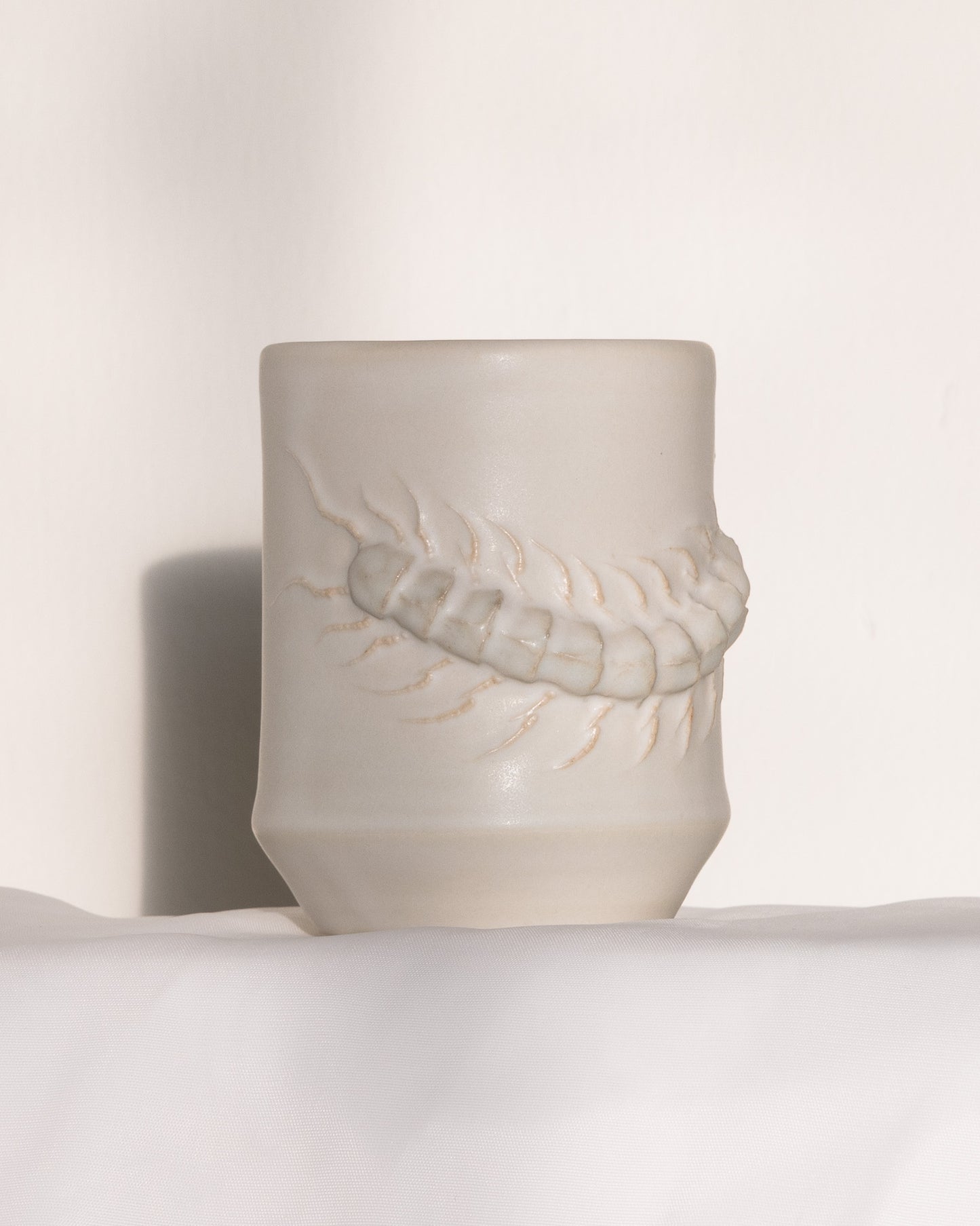 White Centipede Cup Style 2