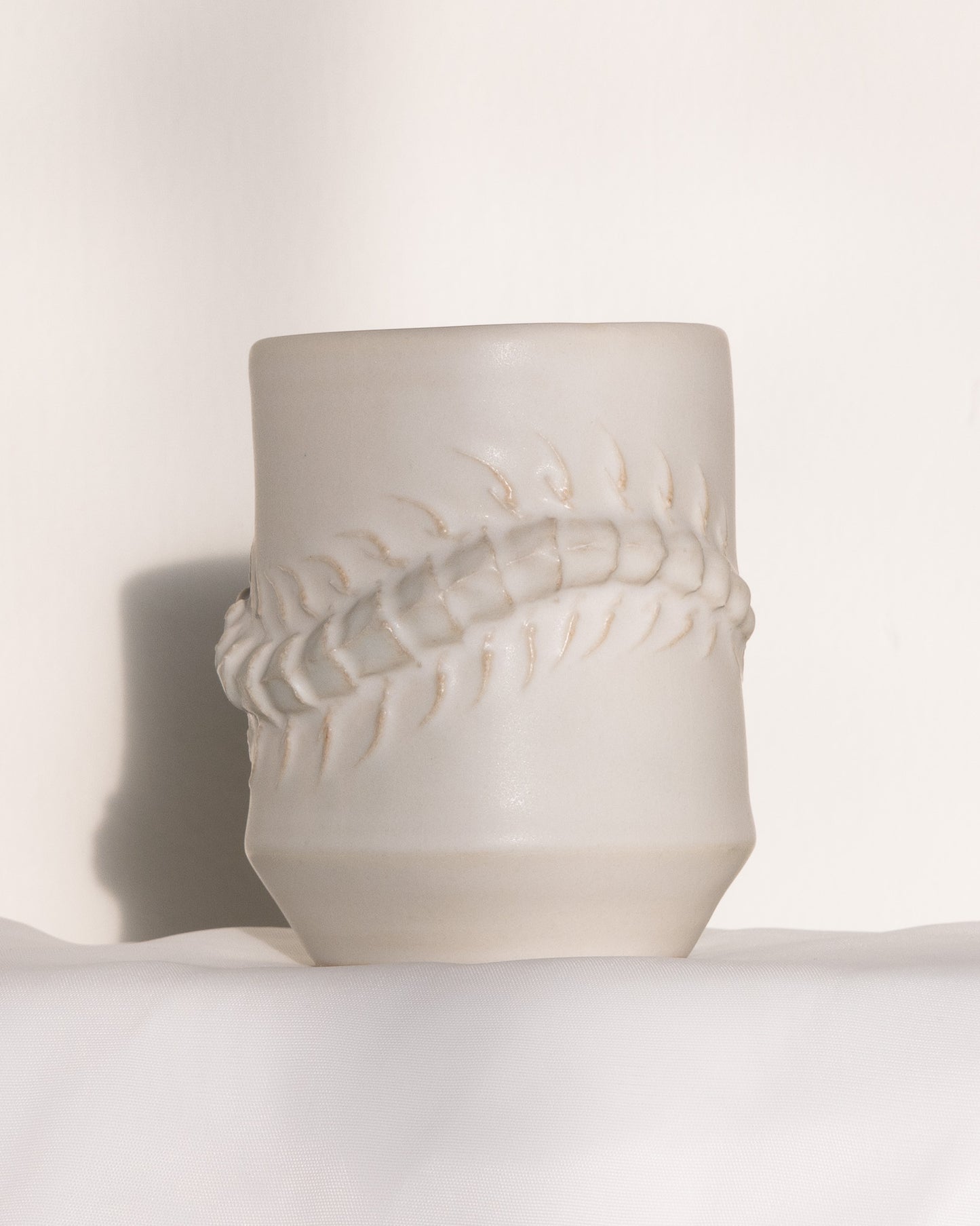 White Centipede Cup Style 2