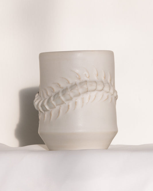 White Centipede Cup Style 2