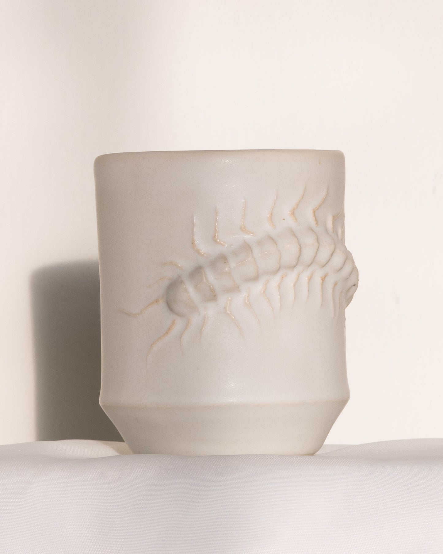 White Centipede Cup Style 1