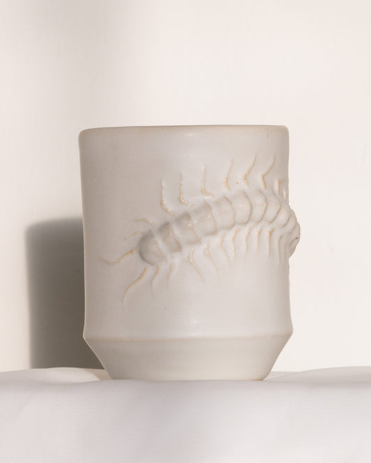 White Centipede Cup Style 1
