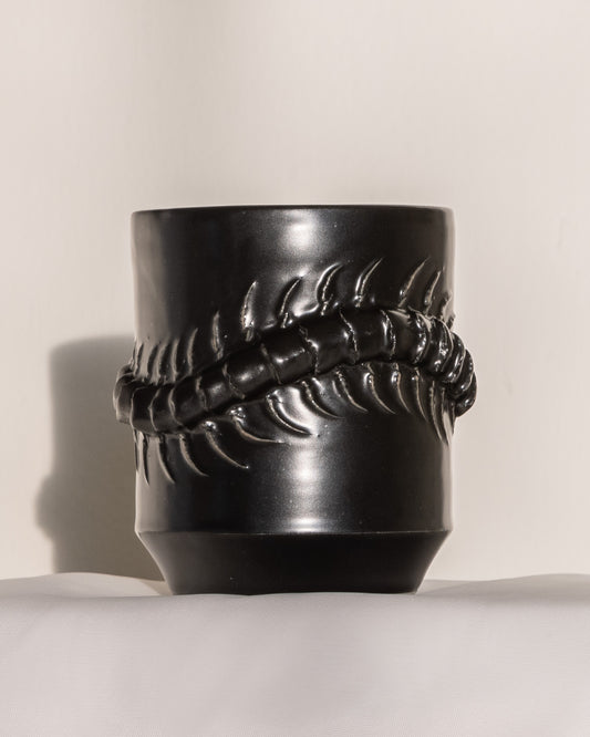 Matte Black Centipede Cup Style 2
